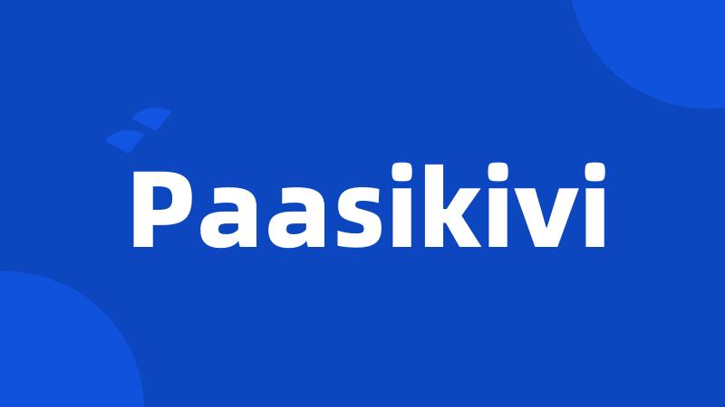 Paasikivi