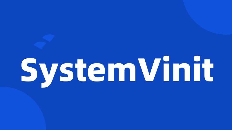 SystemVinit