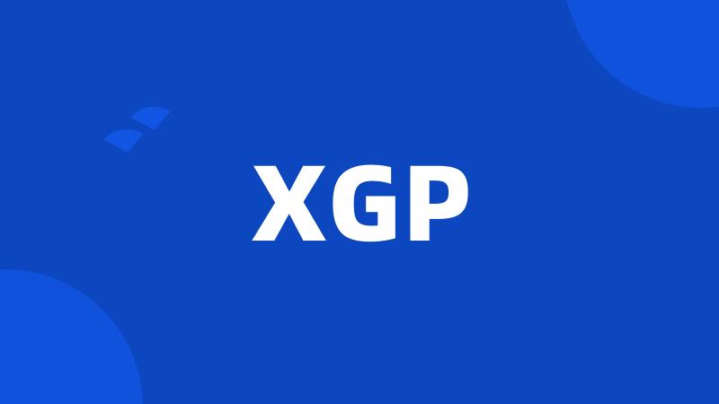 XGP