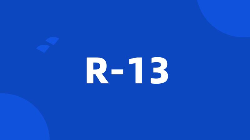 R-13