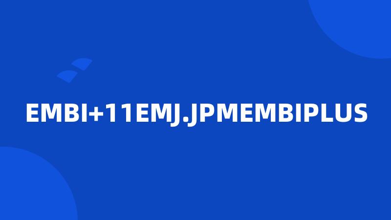 EMBI+11EMJ.JPMEMBIPLUS