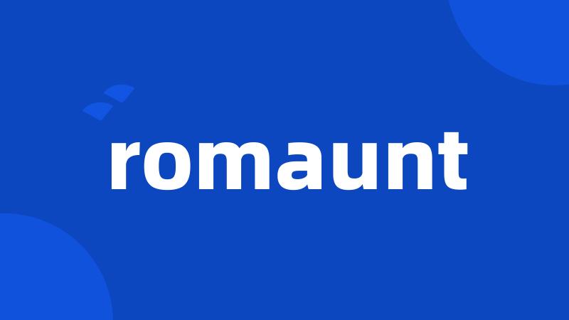 romaunt