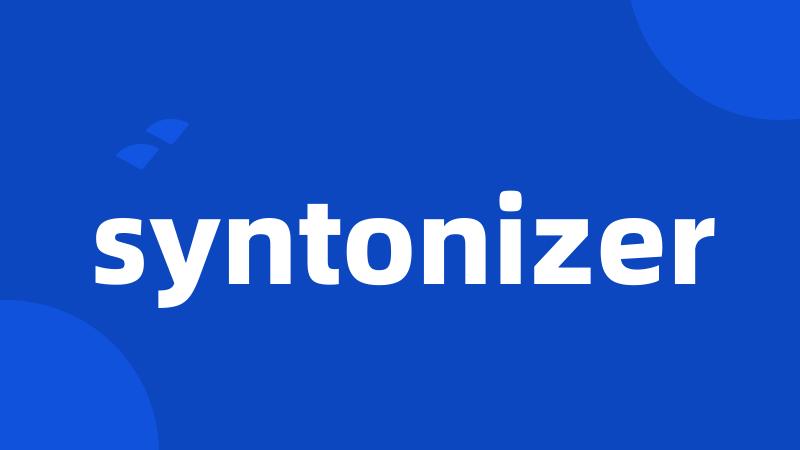 syntonizer