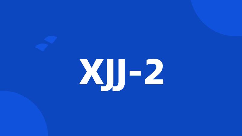 XJJ-2