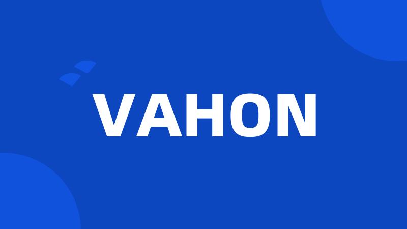 VAHON