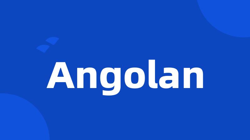 Angolan