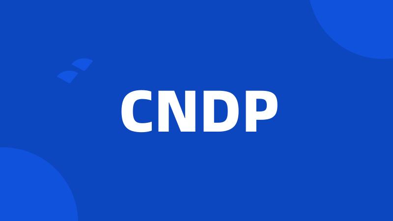 CNDP