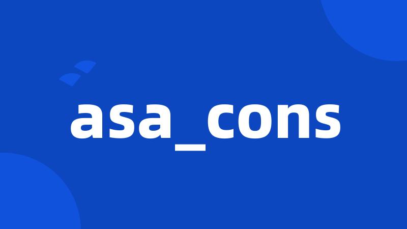 asa_cons