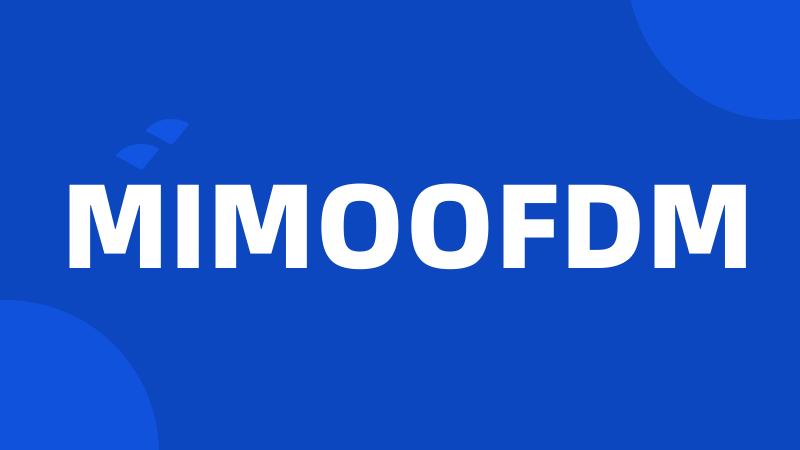 MIMOOFDM