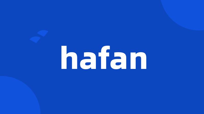 hafan