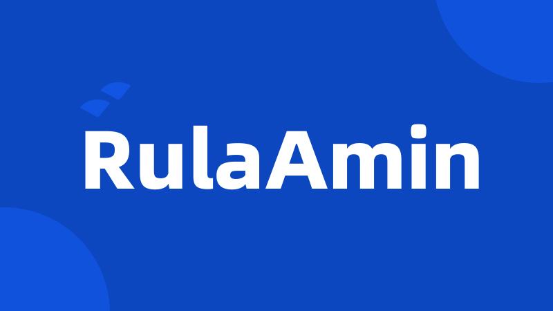 RulaAmin