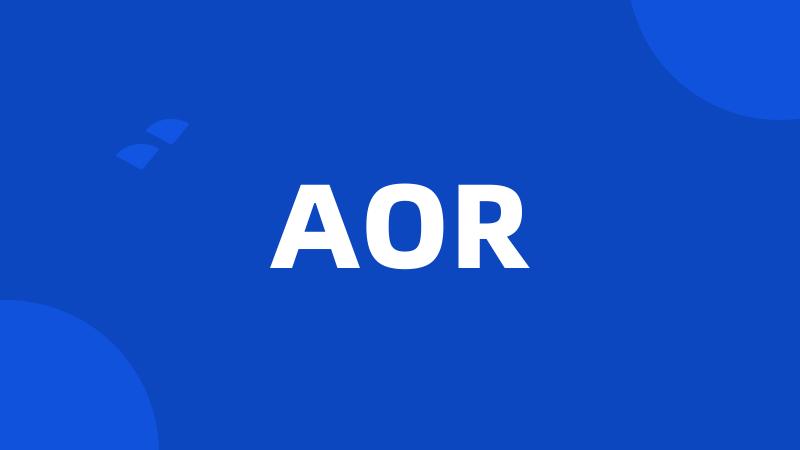 AOR