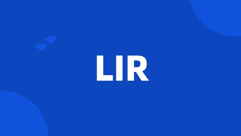 LIR