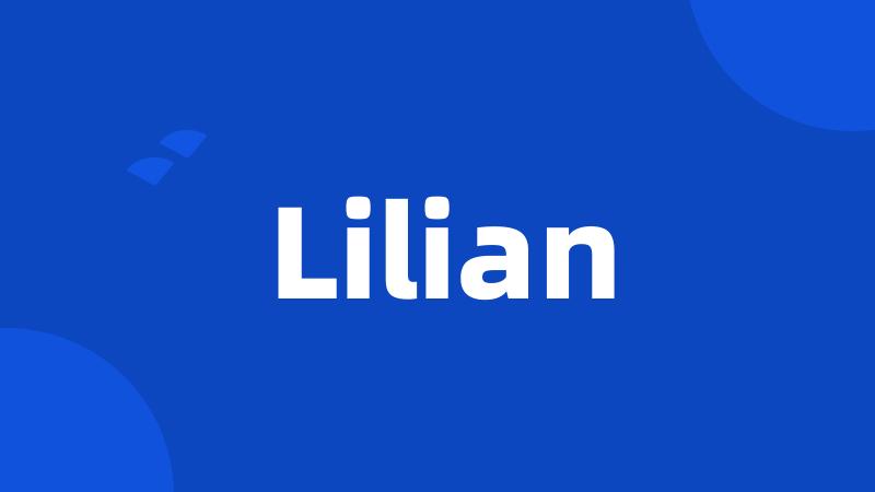 Lilian