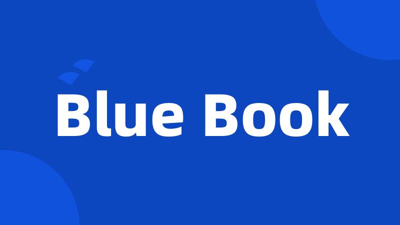 Blue Book