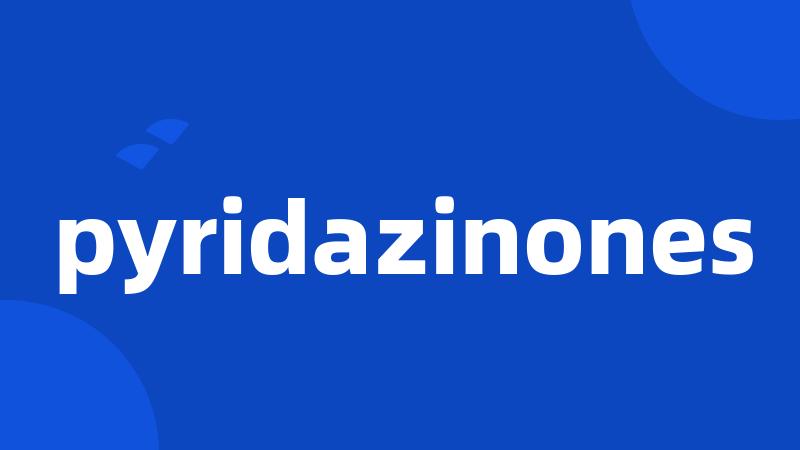 pyridazinones