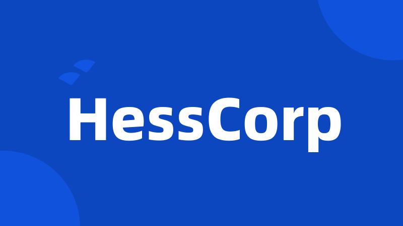 HessCorp