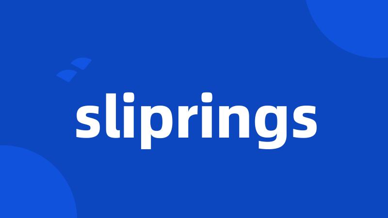 sliprings