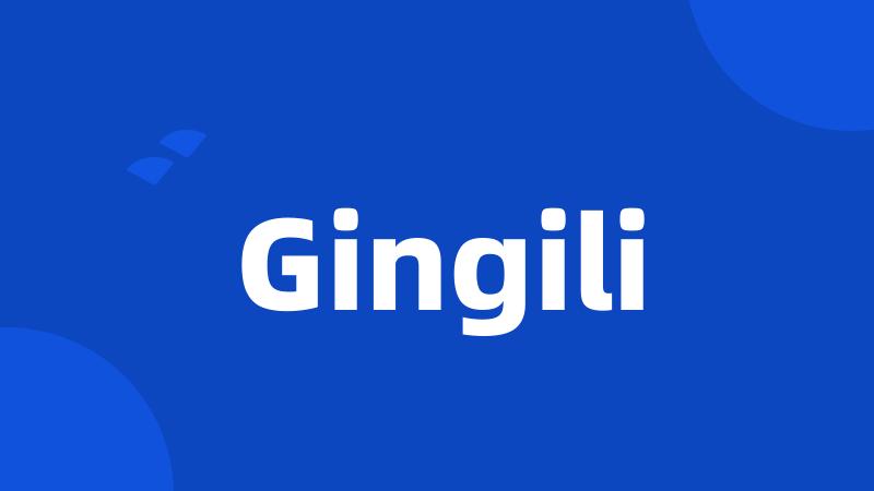 Gingili