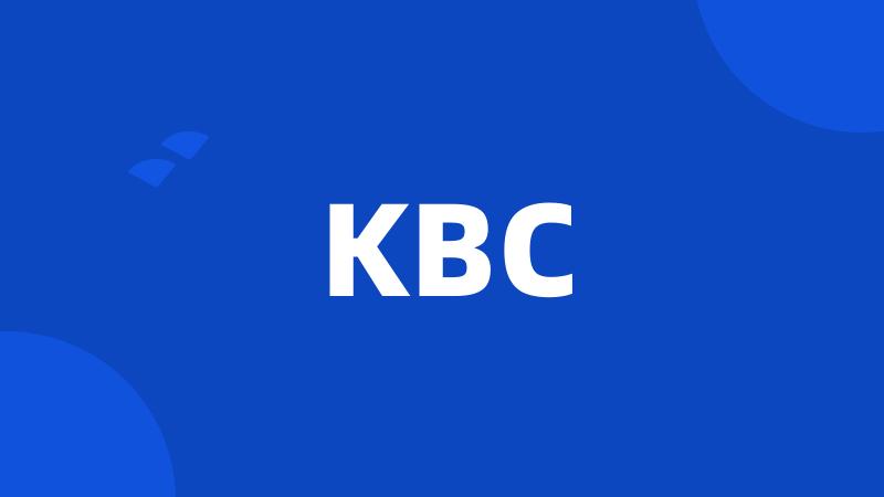 KBC