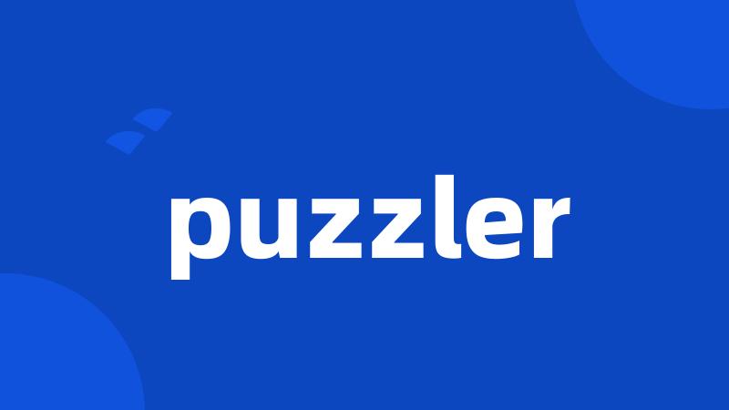 puzzler