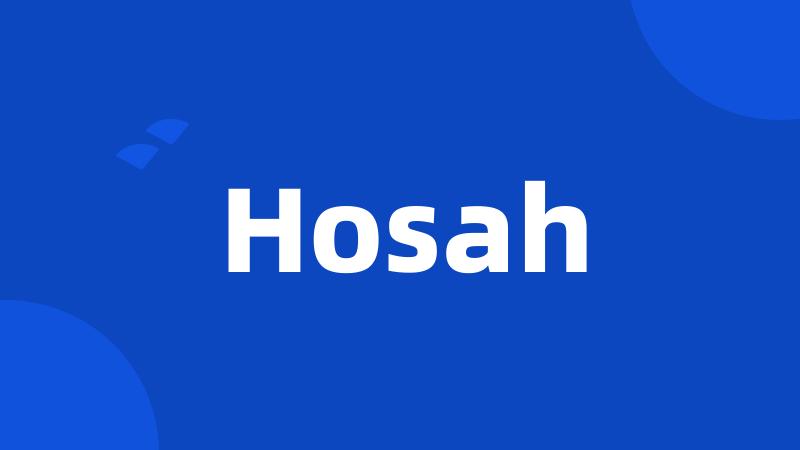 Hosah