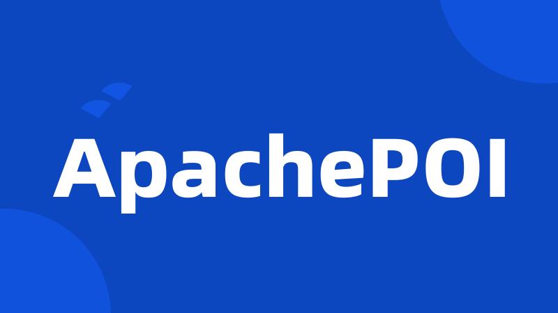 ApachePOI