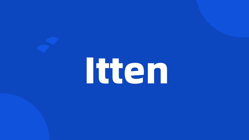 Itten