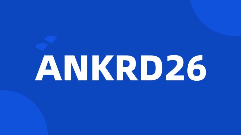 ANKRD26