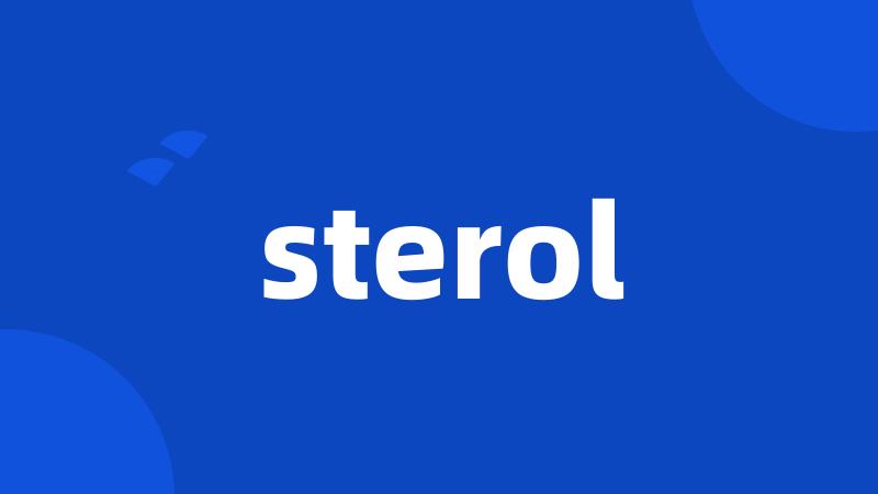 sterol