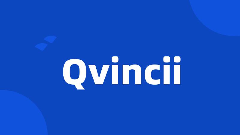 Qvincii