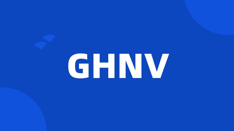 GHNV