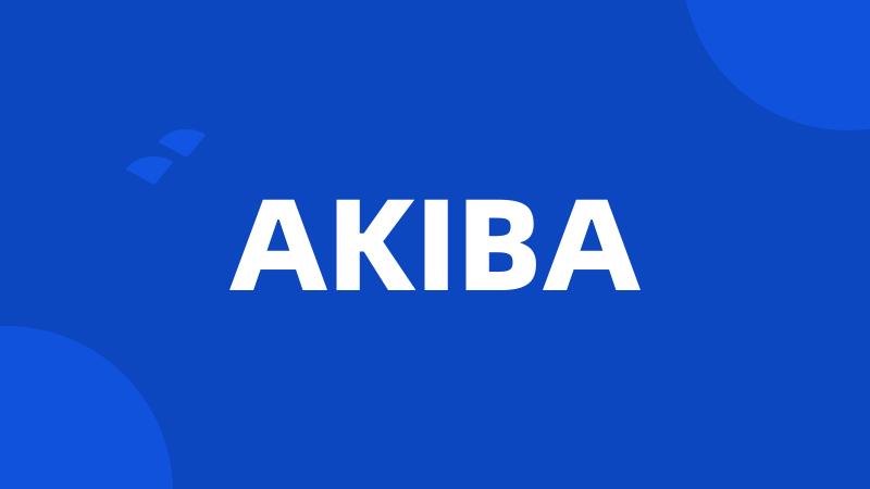 AKIBA