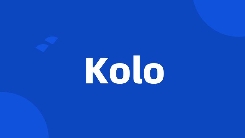 Kolo