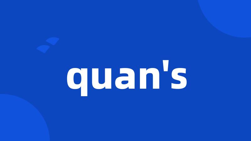 quan's