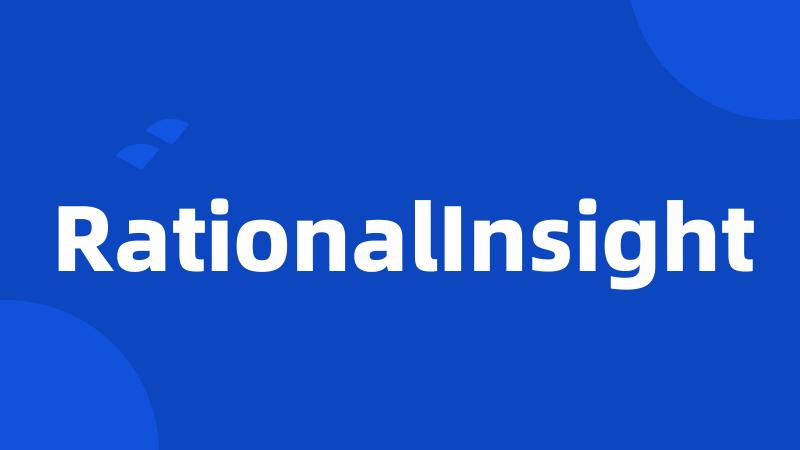 RationalInsight