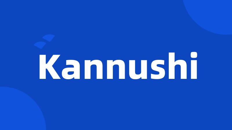 Kannushi