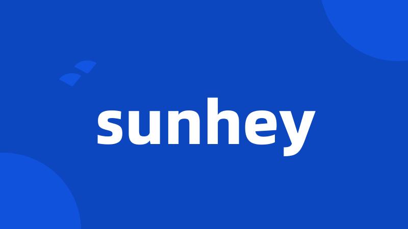 sunhey