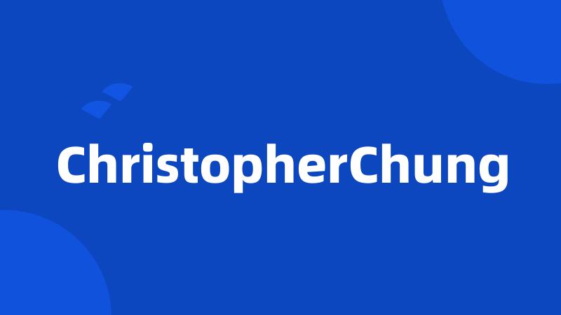 ChristopherChung