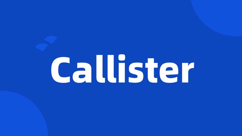 Callister