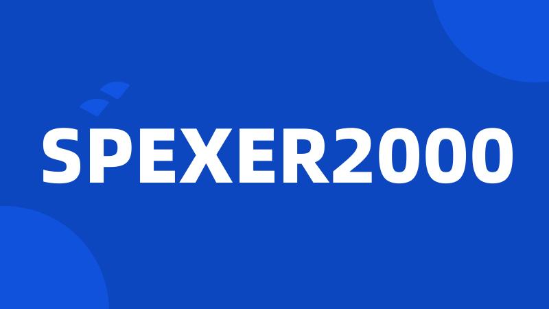 SPEXER2000