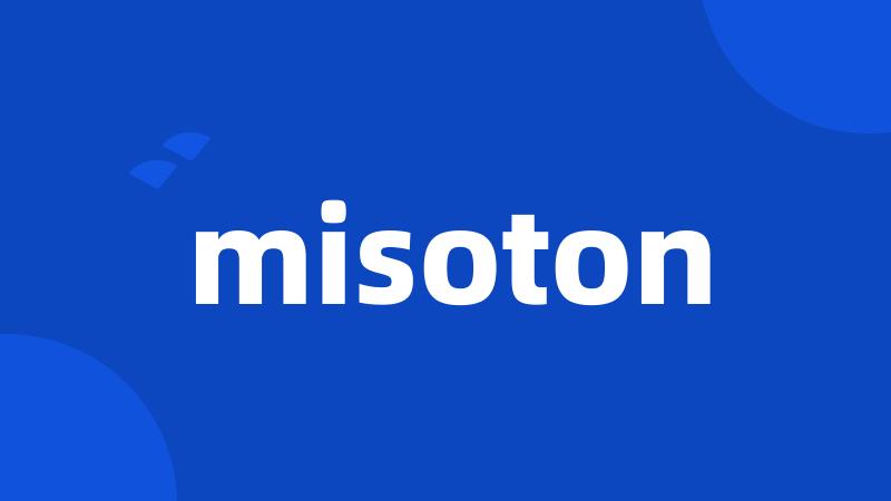 misoton