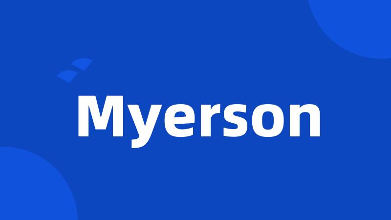 Myerson