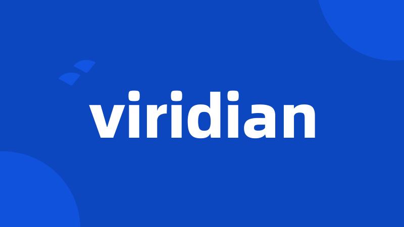 viridian