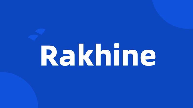 Rakhine