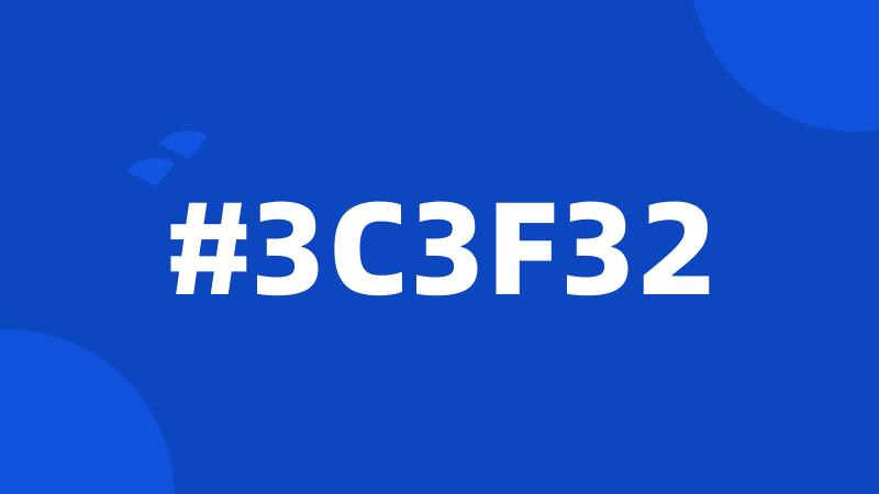 #3C3F32