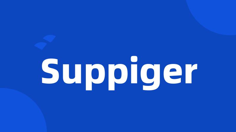 Suppiger