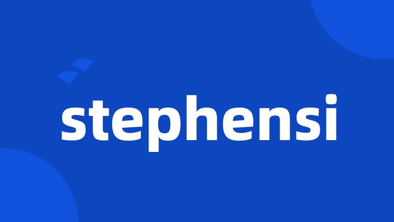 stephensi