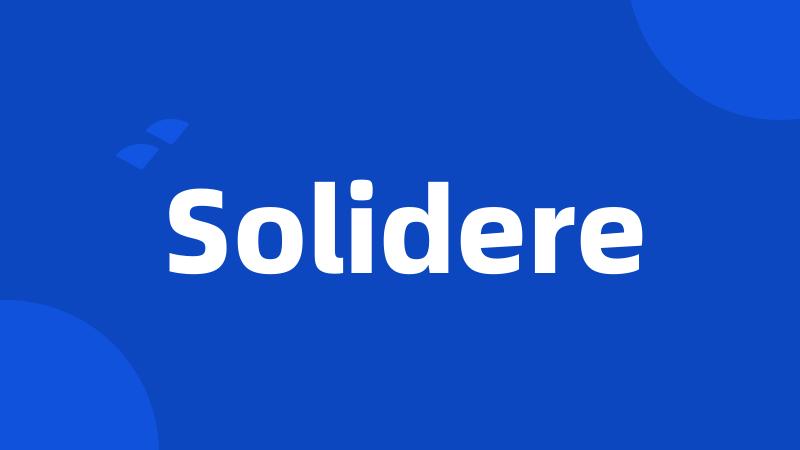 Solidere