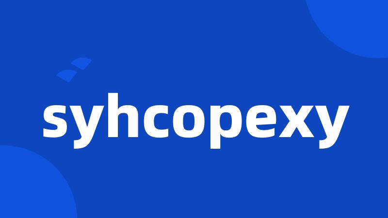 syhcopexy